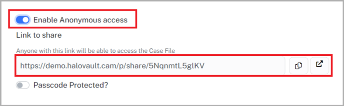 Vault-CaseFilesPage-SharingExternally-EnableAnonymousAccess