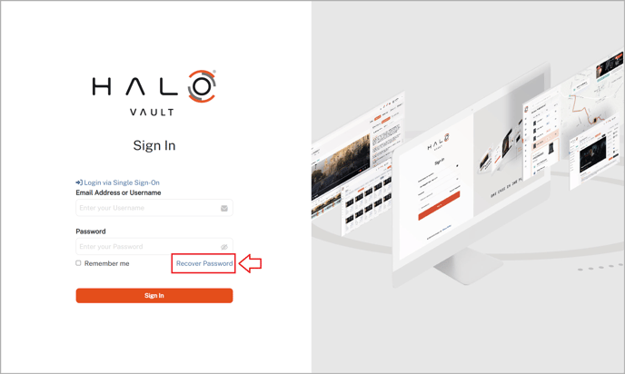Vault-LoginPage-ForgotPassword